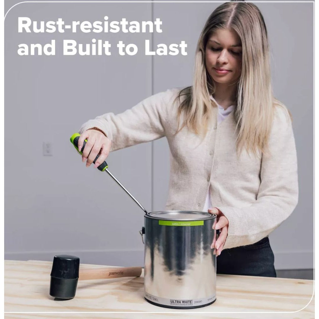 Greenworks 6-Piece Magnetic Tip Screwdriver Set With Ergonomic Handles Slotted & Phillips (Home tools set)