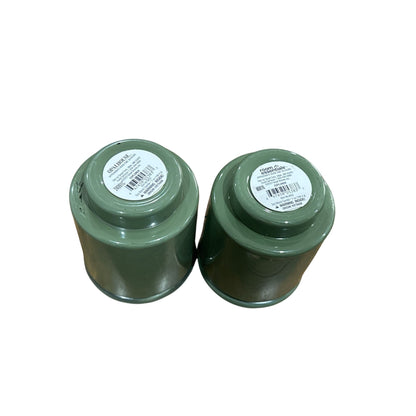 Explorer Soy Blend Candle 7oz Green Jar Set Of 2 Fresh Air & Sea Salt Scented