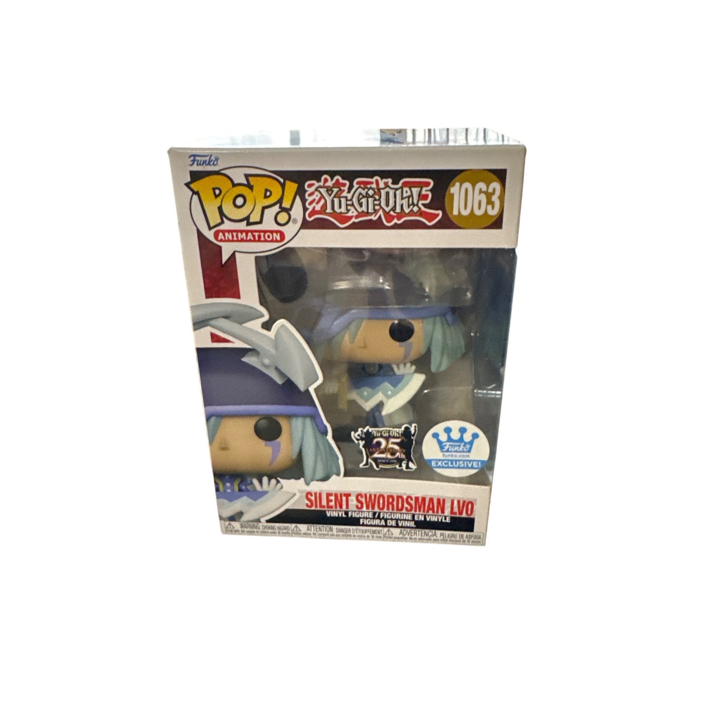 Funko Pop Animation Yu-Gi-Oh! Silent Swordsman LVO Exclusive Vinyl Figure 1063