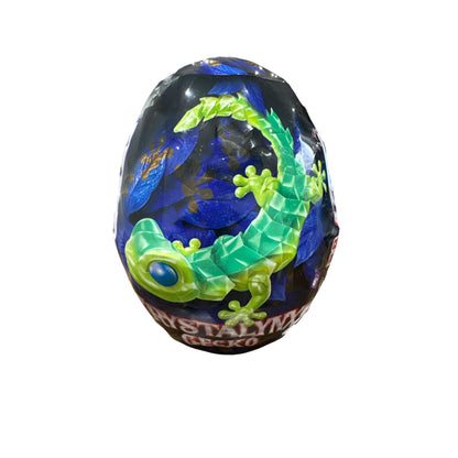 CrystaLynx Gecko 9 Toy Egg - Mix & Match Collectible Figures For Ages 8+