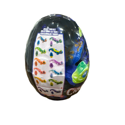 CrystaLynx Gecko 9 Toy Egg - Mix & Match Collectible Figures For Ages 8+