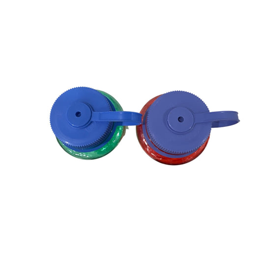 Nalgene 2-PACK Wide Mouth Water Bottles 32oz  (Pastel Green & Marmalade)