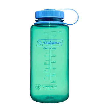 Nalgene 2-PACK Wide Mouth Water Bottles 32oz  (Pastel Green & Marmalade)
