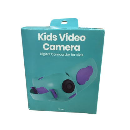Kids Video Camera Digital Camcorder For Kids With 720p Video 3MP Photo Easy Grip & Fold-Out Screen For Ages 6+