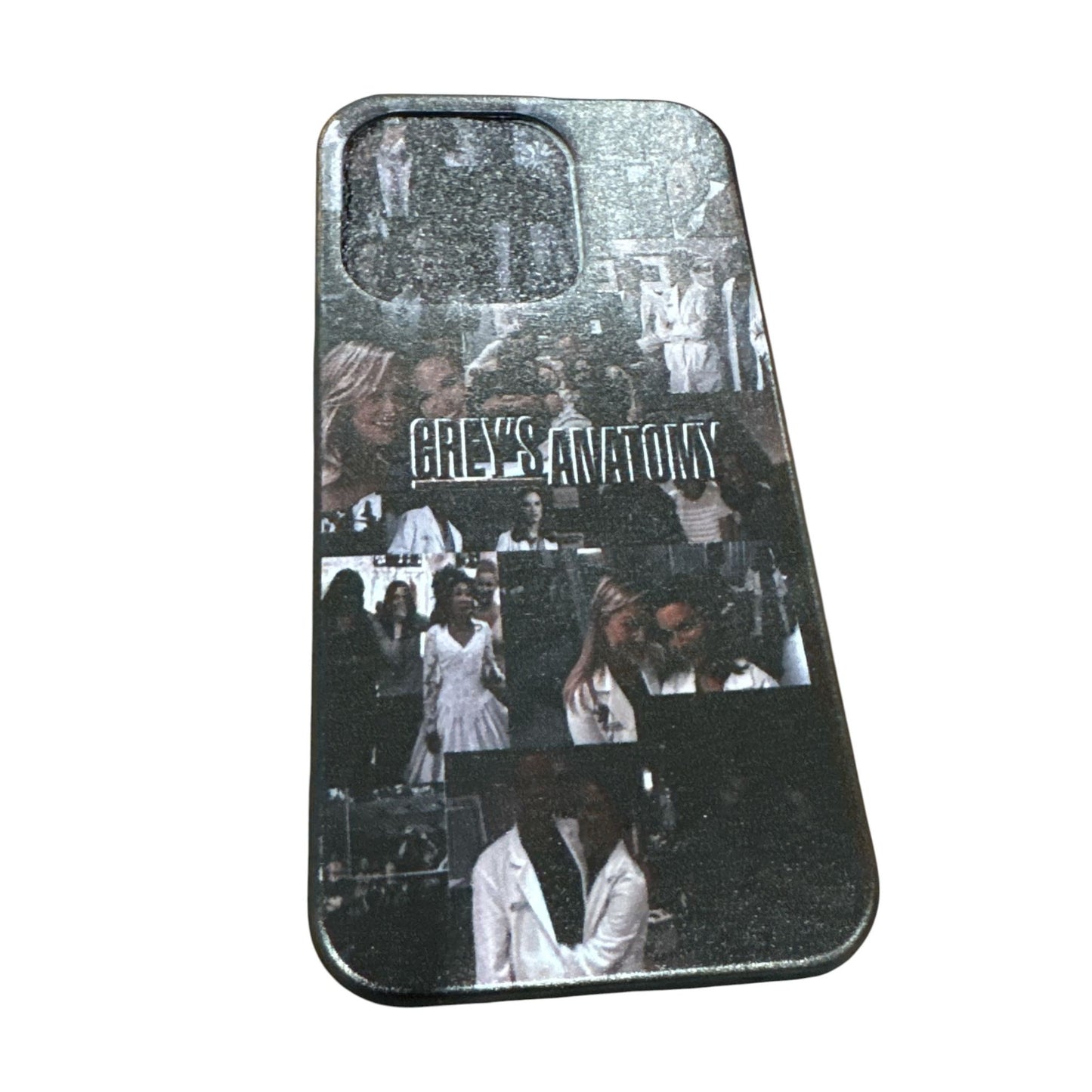 Grey's Anatomy iPhone 15 Pro Protective Case With TV Show Collage Design