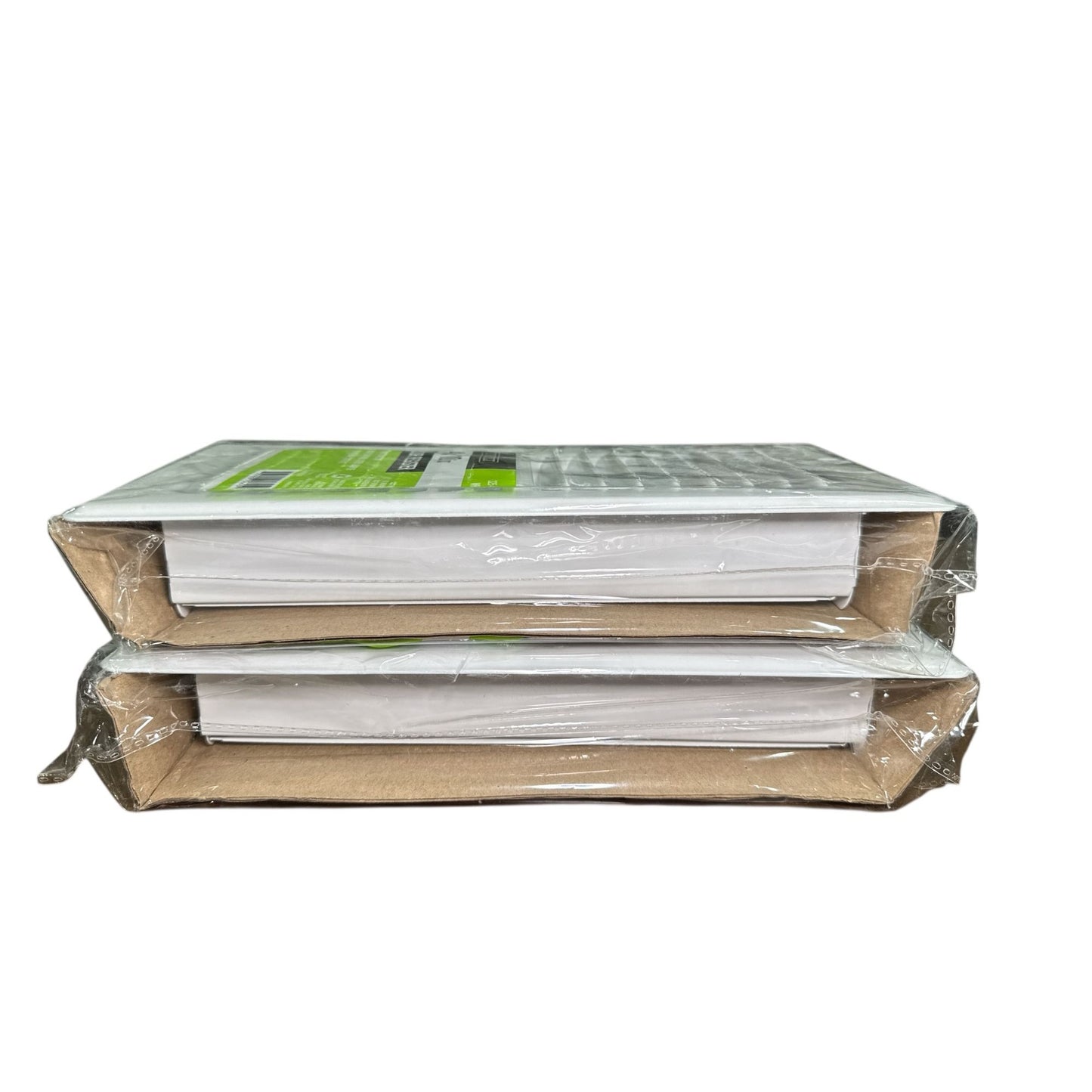 Everbilt 4 In. X 10 In. White Steel Floor Register (2-Pack) 2-Way Airflow Easy Control Damper Paintable Surface