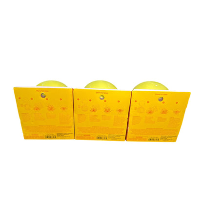 Sun Squad Set of 3 Mini Bubble Maker 2 Fl Oz (59.1 mL) Yellow & Pink Ages 3+