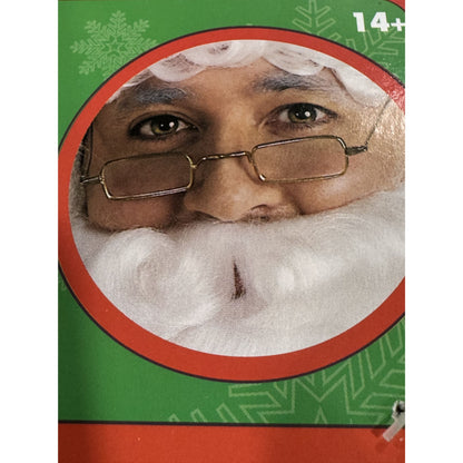 Square Santa Eyeglasses Costume Accessory For Adults By Rubies
