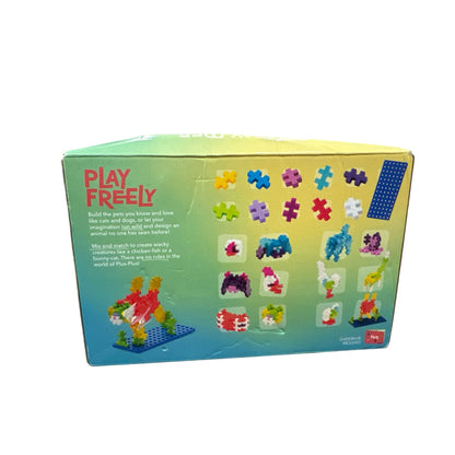 Plus-Plus Learn To Build Pets Set With 275 Pieces & 1 Baseplate For Ages 5+  Made In Denmark