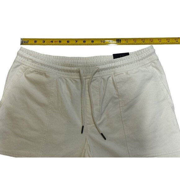 TREASURE & BOND Women's Ivory Shorts MEDIUM