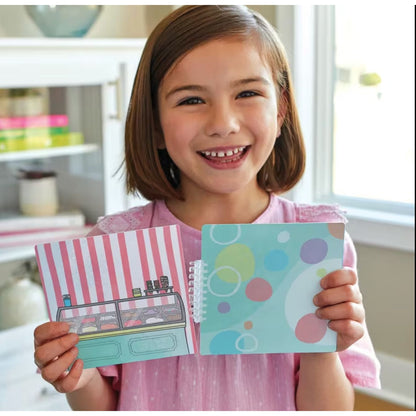 Wonderhood Corner Shops Creative Building Set 44 Pieces STEAM Skills Washable Panels Stickers Ages 5+