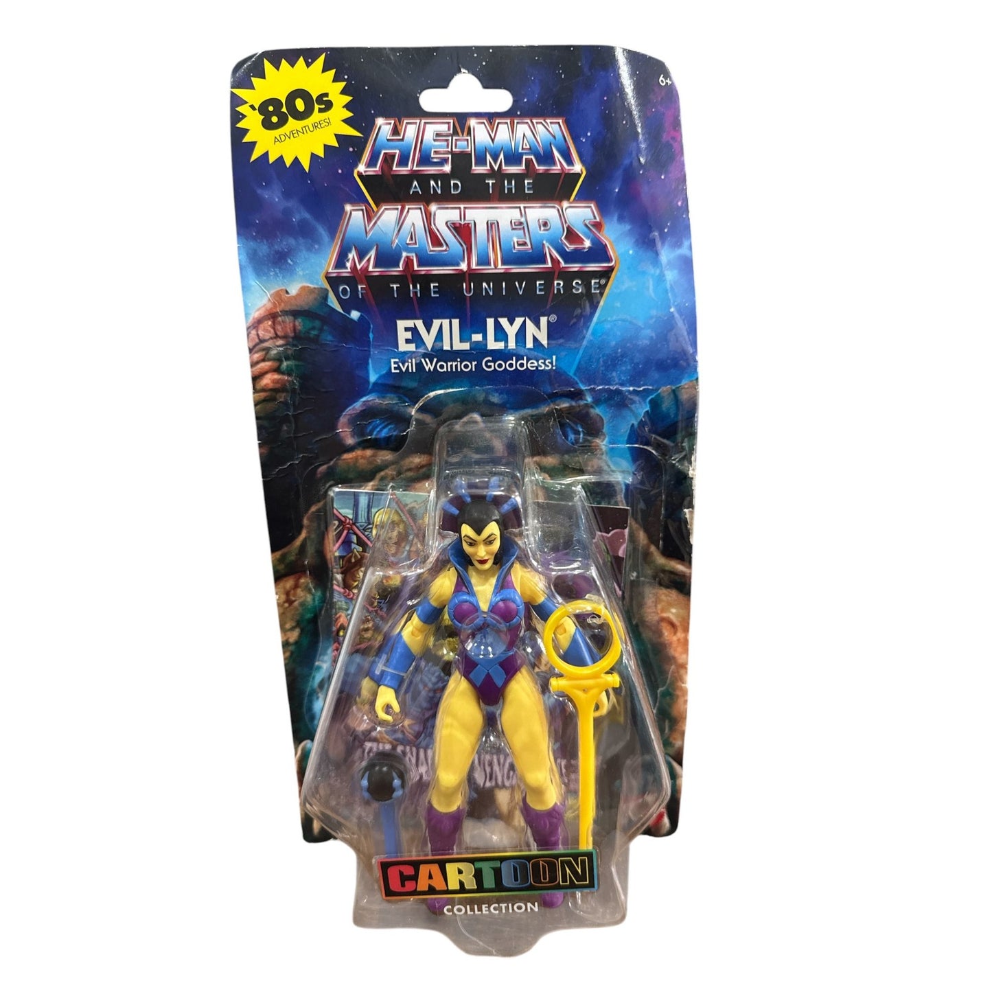 He-Man And The Masters Of The Universe Evil-Lyn Action Figure Cartoon Collection 80s Adventures