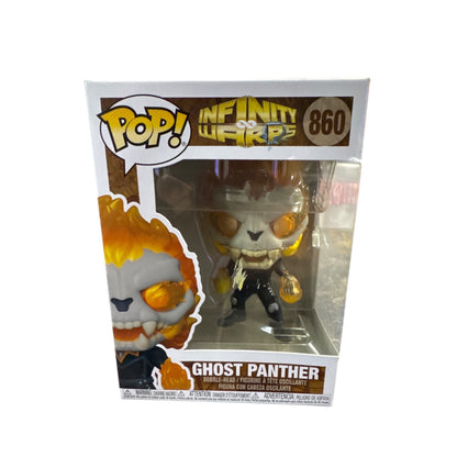 Funko Pop! Marvel Infinity Warps Ghost Panther #860 Collectible Vinyl Figure