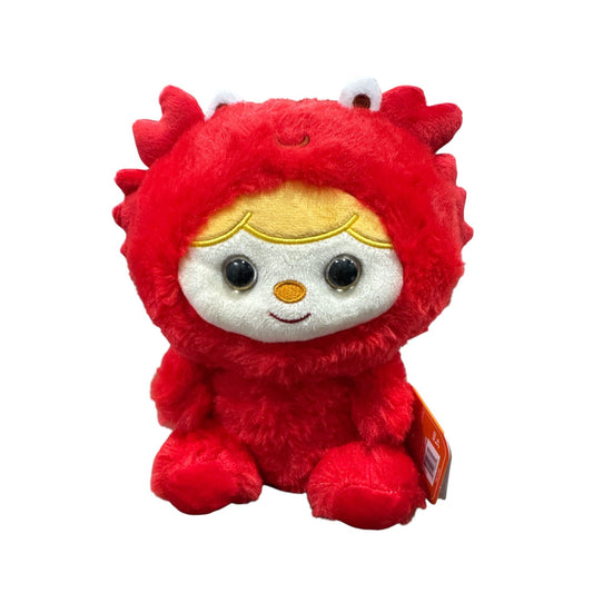 Yoonique Red Plush Crab Character Toy With Tags - Soft & Cuddly Stuffed Animal Doll For Kids Or Collectors