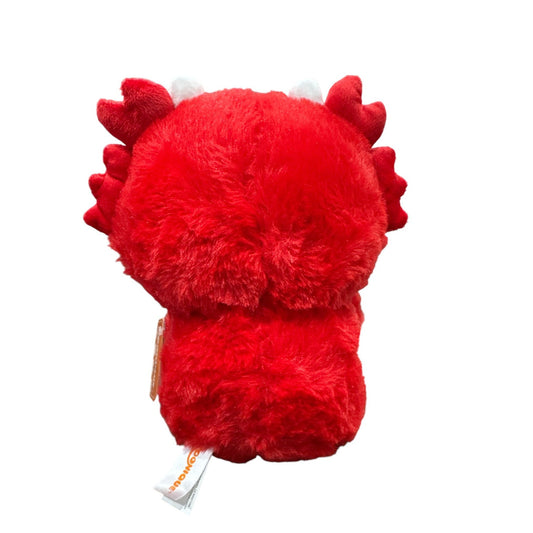 Yoonique Red Plush Crab Character Toy With Tags - Soft & Cuddly Stuffed Animal Doll For Kids Or Collectors