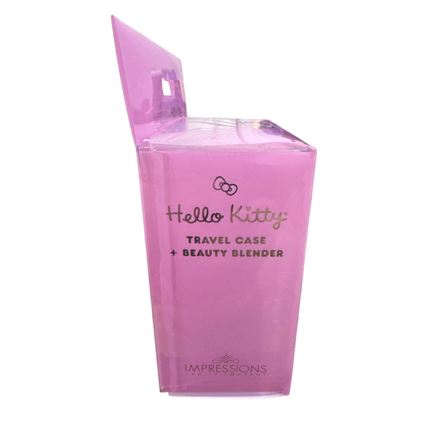 Hello Kitty Travel Case & Beauty Blender Pink By Impressions Vanity Co.