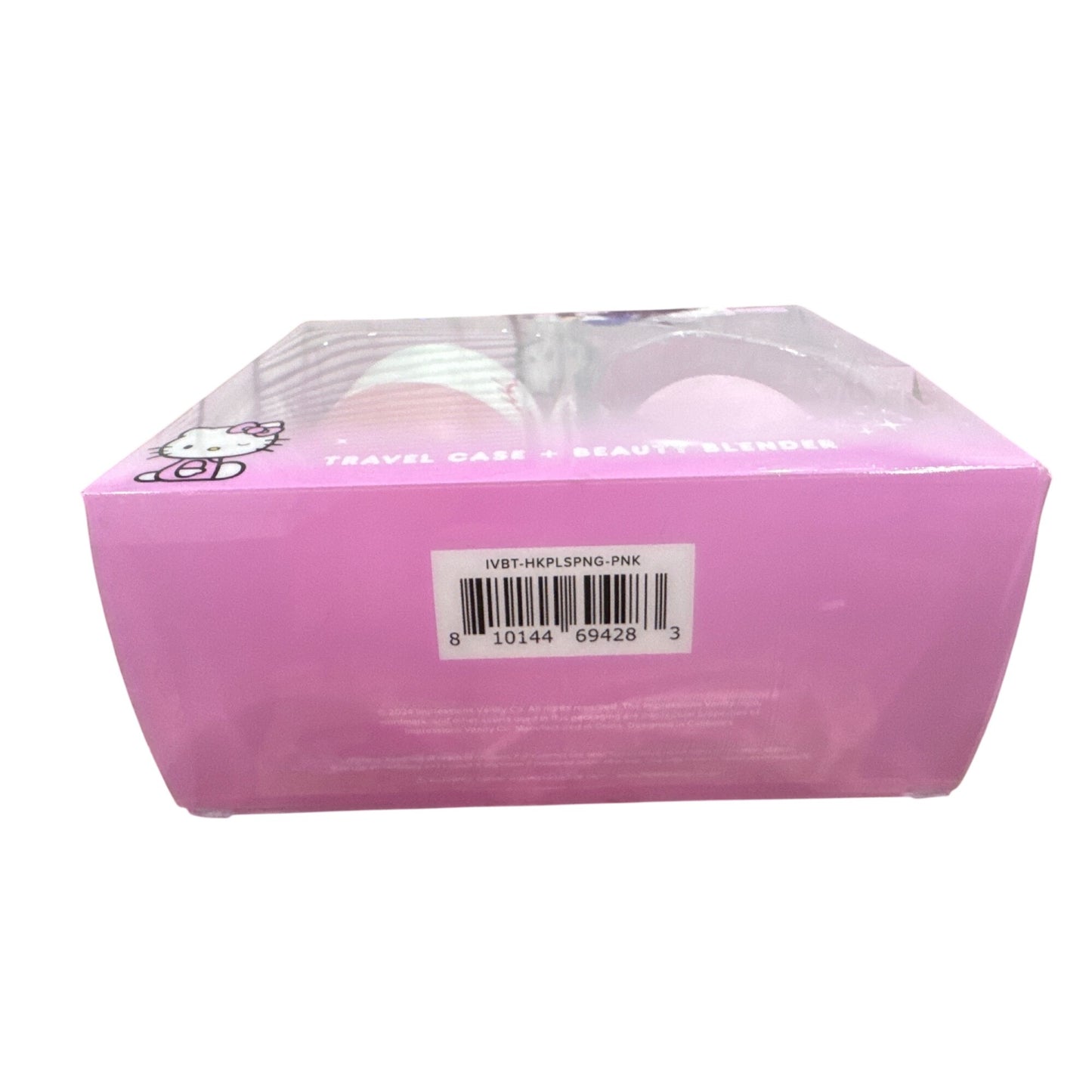 Hello Kitty Travel Case & Beauty Blender Pink By Impressions Vanity Co.
