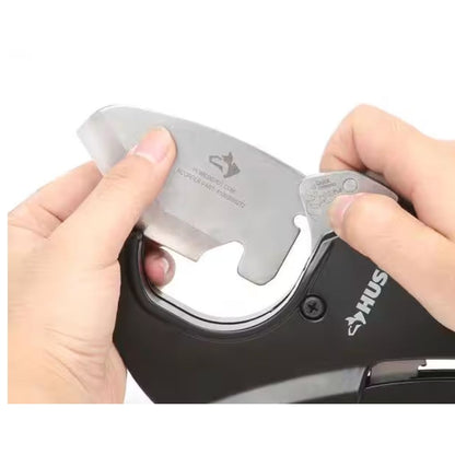 Husky 2-In Ratcheting PVC Cutter With Lifetime Warranty For Cutting PVC/CPVC/Pex Tubes