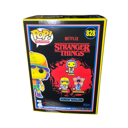 Funko Pop! Stranger Things Dustin 828 Vinyl Figure Target Exclusive Camp Know Where Outfit Neon Colors