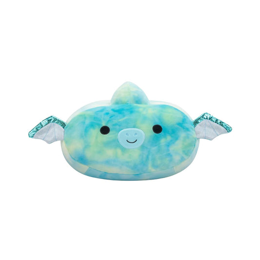 Squishmallows Stackables Reid The Dragon 14" Tie-Dye Plush Toy - Blue & Green