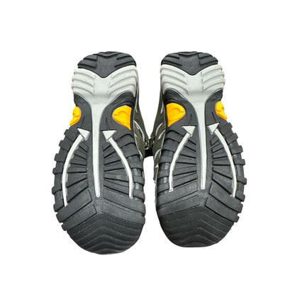Hobibear Boys Outdoor Sports Sandals For Hiking and Water Size 33 (US 1.5) Green & Yellow Accents