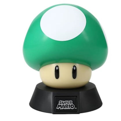Super Mario Paladone Icons 1UP Mushroom Light Collectible Toy Requires 2 AAA Batteries Ages 6+