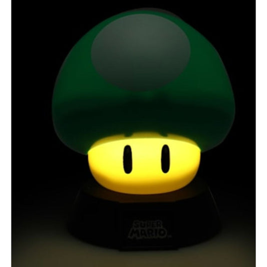 Super Mario Paladone Icons 1UP Mushroom Light Collectible Toy Requires 2 AAA Batteries Ages 6+
