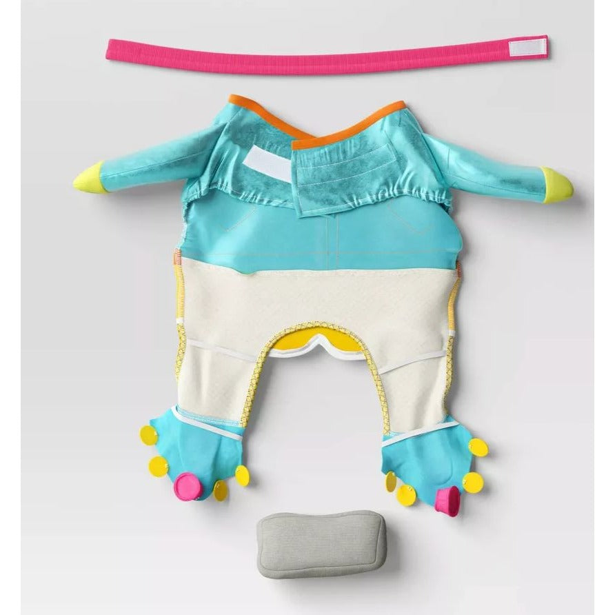 Hyde & Eek! XL Pet Retro Skater Costume With Headband & Boombox Toy