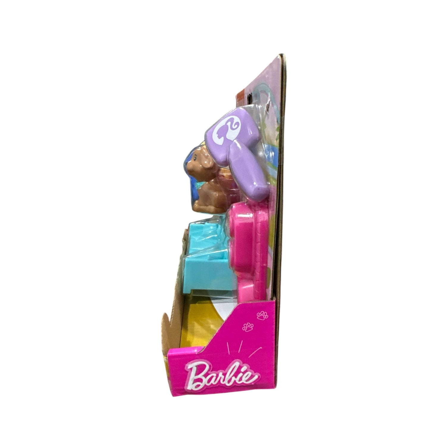 Barbie Little People Pet Sitter Playset By Fisher-Price For Ages 1-5 Includes Doll Dog & Accessories