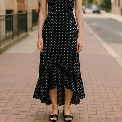 FRAICHE BY J Women's Mona Black Dress MEDIUM