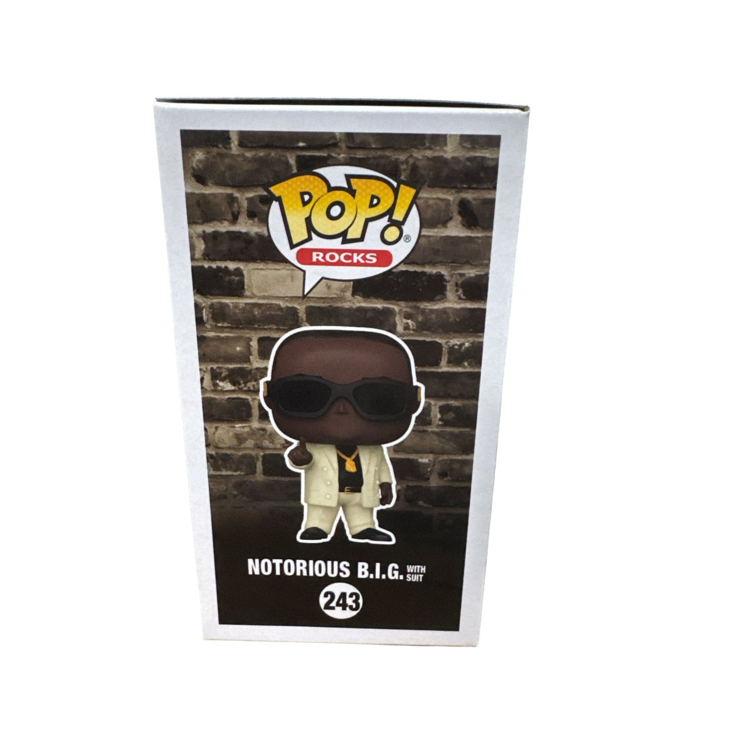 Funko Pop! Rocks Notorious B.I.G. With Suit #243 Foot Locker Exclusive Vinyl Figure