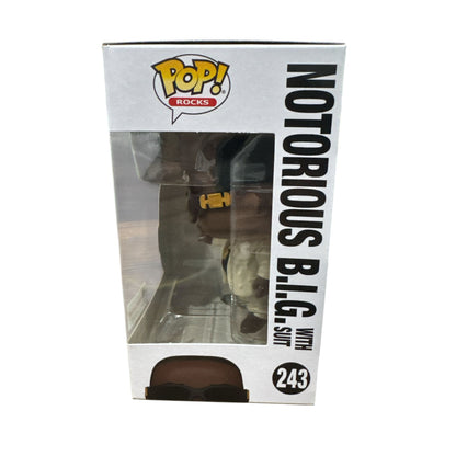 Funko Pop! Rocks Notorious B.I.G. With Suit #243 Foot Locker Exclusive Vinyl Figure