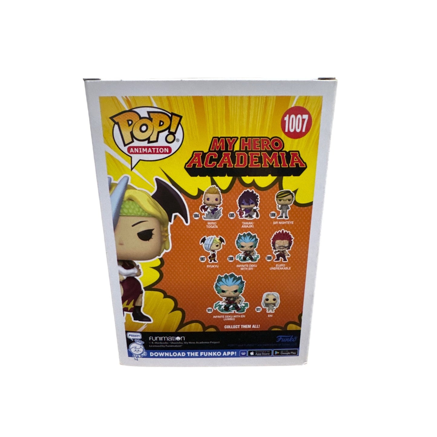 Funko Pop Animation My Hero Academia Ryukyu #1007 Vinyl Figure New