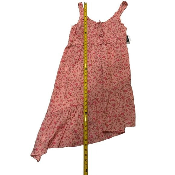 BP. Women's Pink Daisy Spray Floral Dress XL