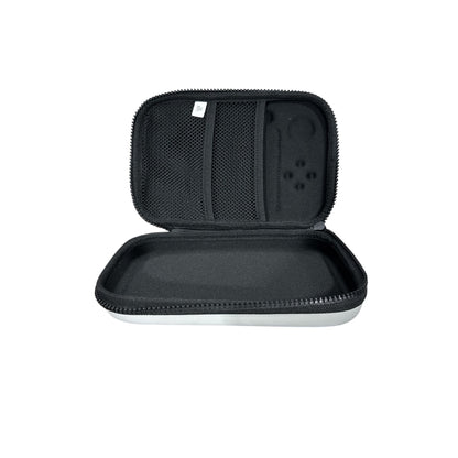 Video Game Controller Shape Pencil Case Zip Up Gray