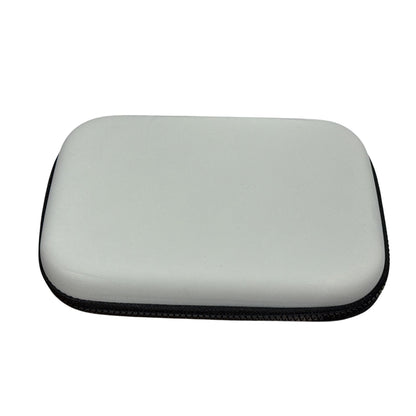 Video Game Controller Shape Pencil Case Zip Up Gray