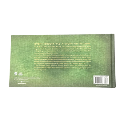 Harry Potter The Broom Collection Hardcover Book With Insights & Photos From Wizarding World Films