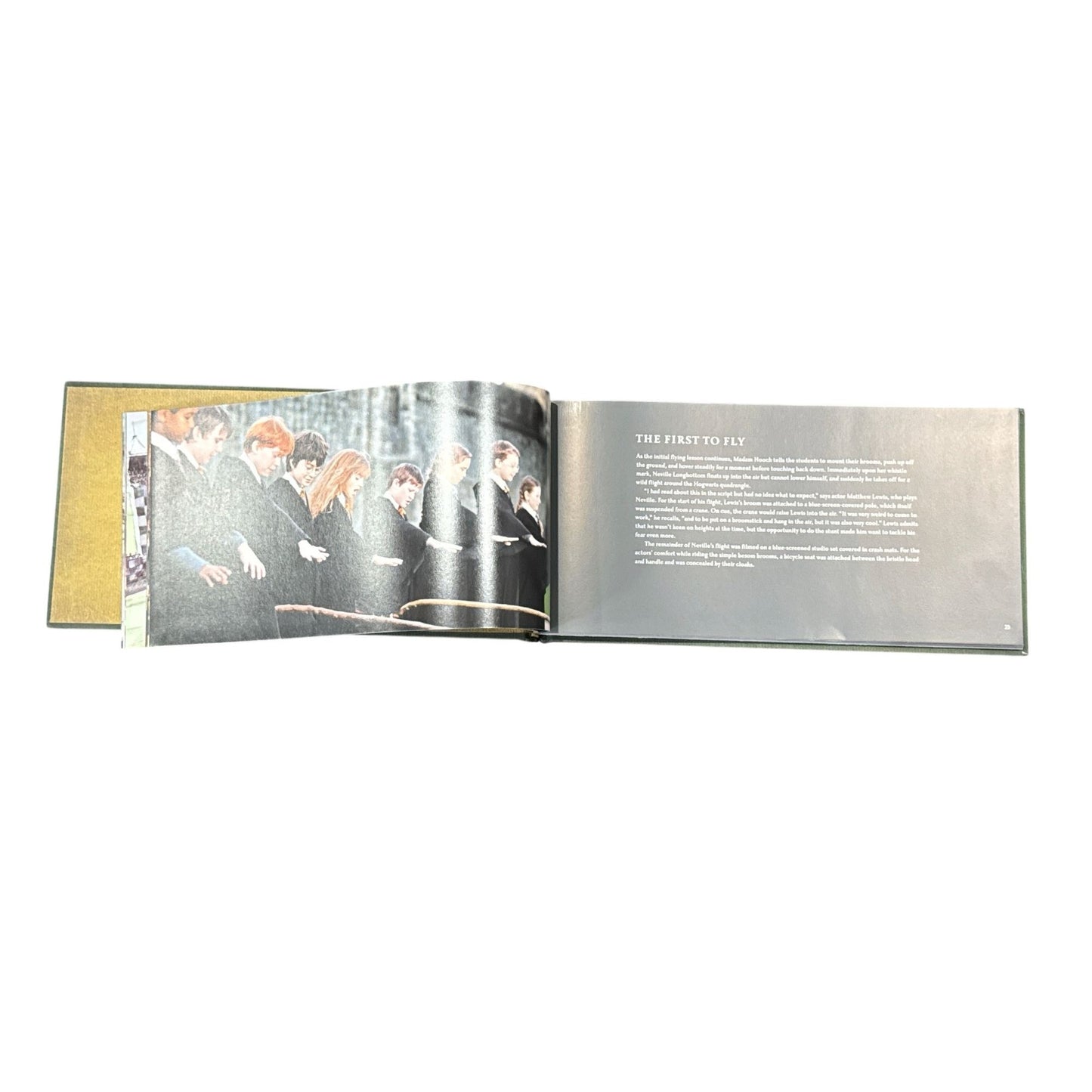 Harry Potter The Broom Collection Hardcover Book With Insights & Photos From Wizarding World Films