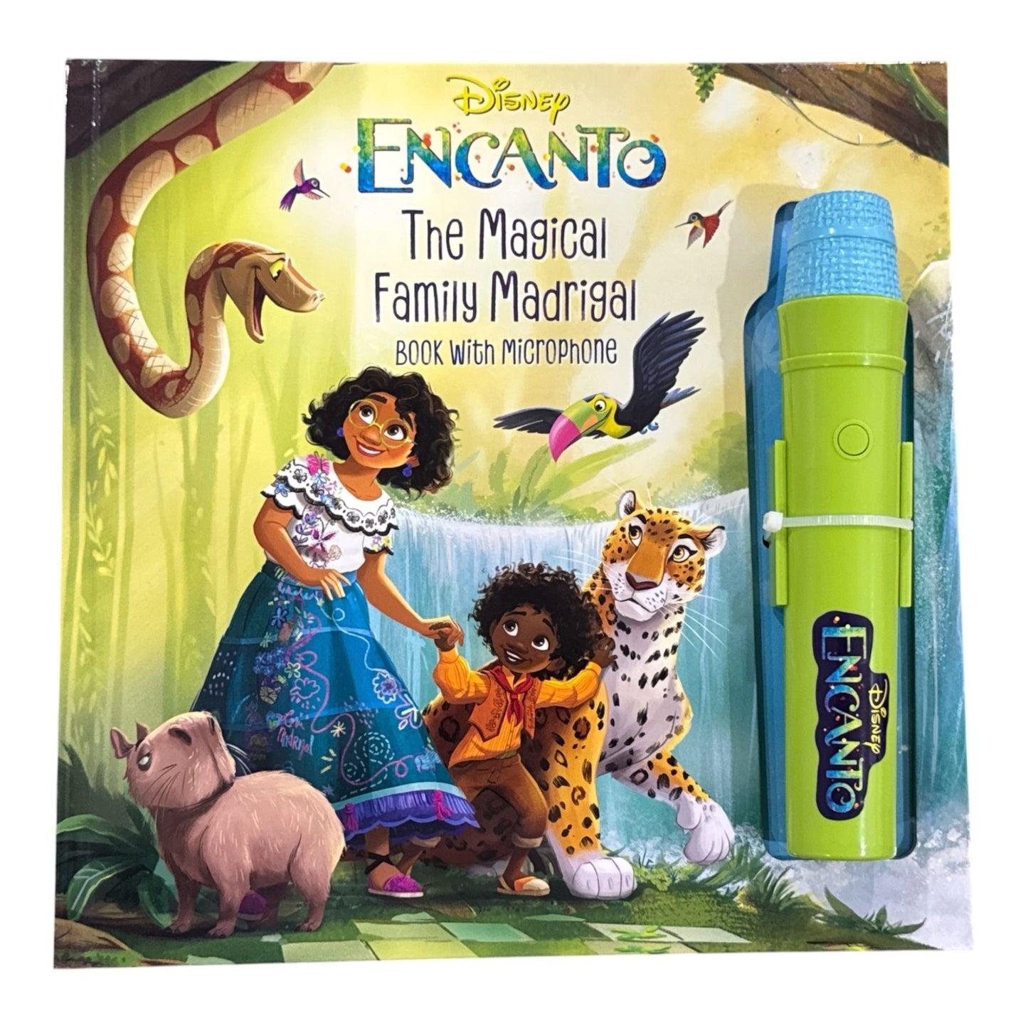 Disney Encanto The Magical Family Madrigal Book With Microphone