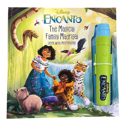 Disney Encanto The Magical Family Madrigal Book With Microphone