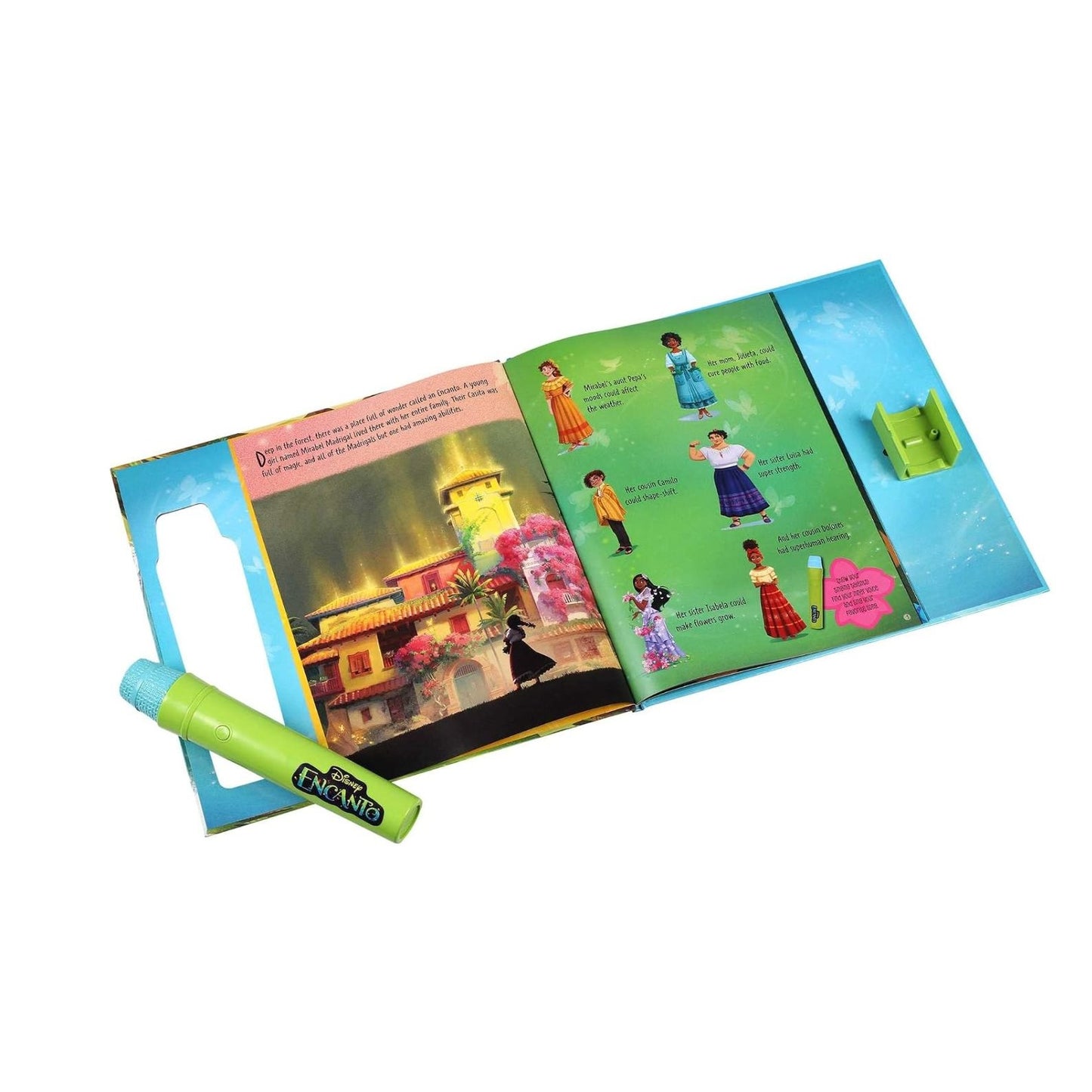 Disney Encanto The Magical Family Madrigal Book With Microphone