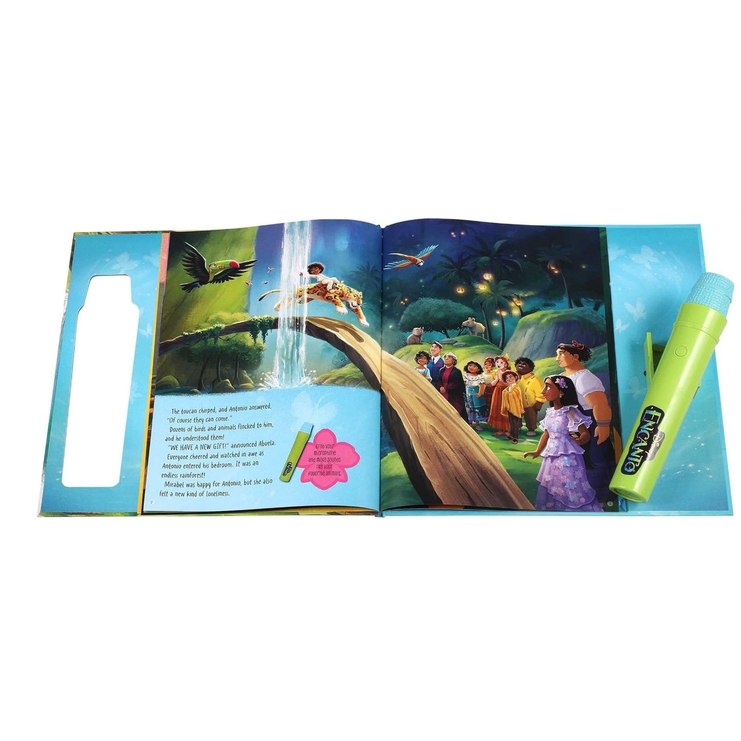 Disney Encanto The Magical Family Madrigal Book With Microphone