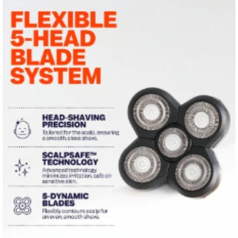 Freebird Flex Series Blade Refill Pack Smooth & Sharp Shave Blades 4 Units Blue Packaging USA-Made