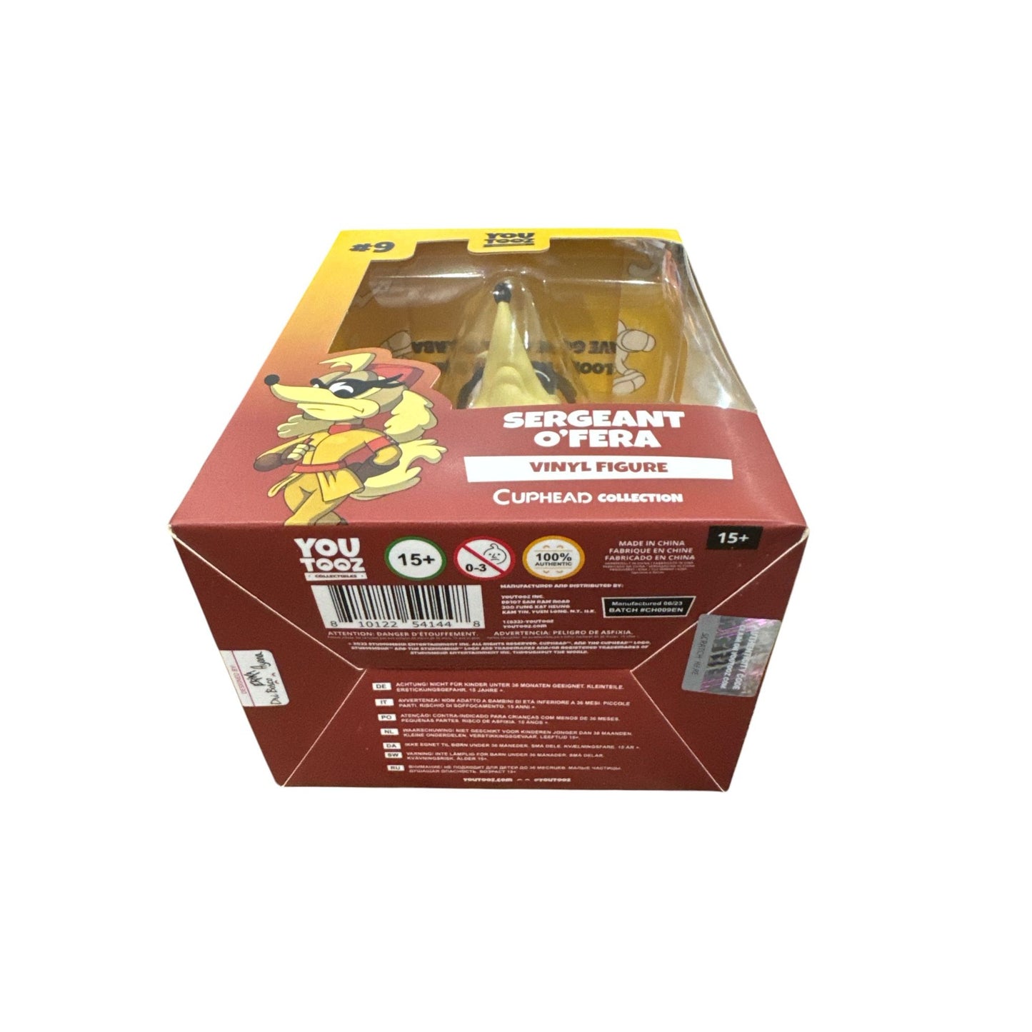 Youtooz Sergeant OFera Vinyl Figure Cuphead Collection New In Box 4.5 Inch Collectible