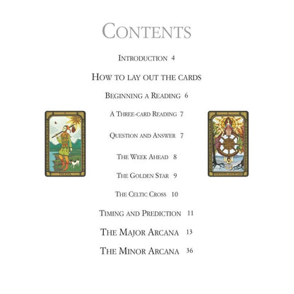 Color Your Tarot By Liz Dean - 78 Tarot Cards To Color & 64-Page Guidebook Set
