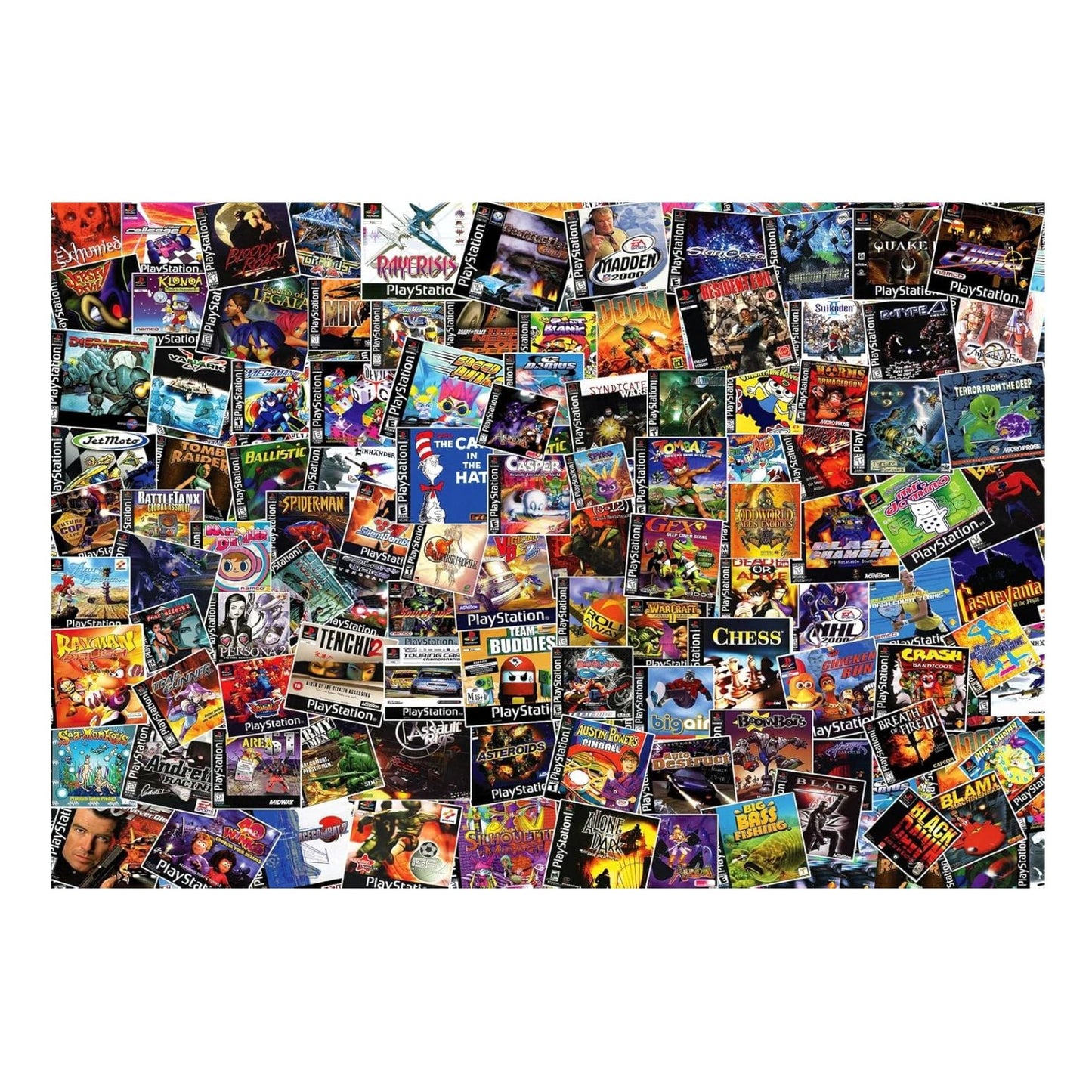 Let's Play A Game 1000-Piece Jigsaw Puzzle 28" x 20" Toynk Originals Ages 7+