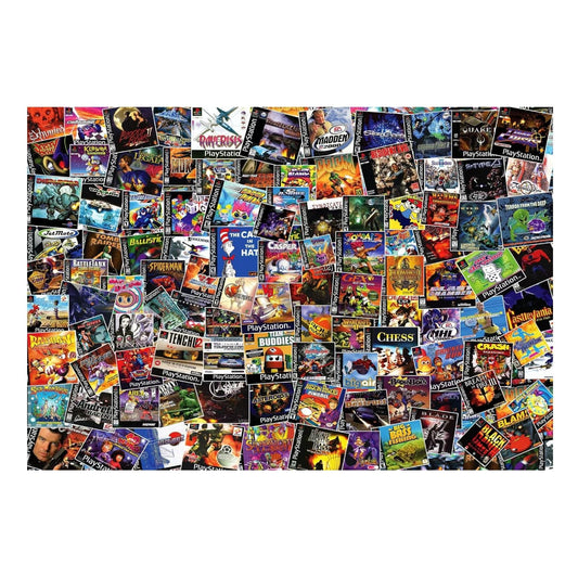 Let's Play A Game 1000-Piece Jigsaw Puzzle 28" x 20" Toynk Originals Ages 7+