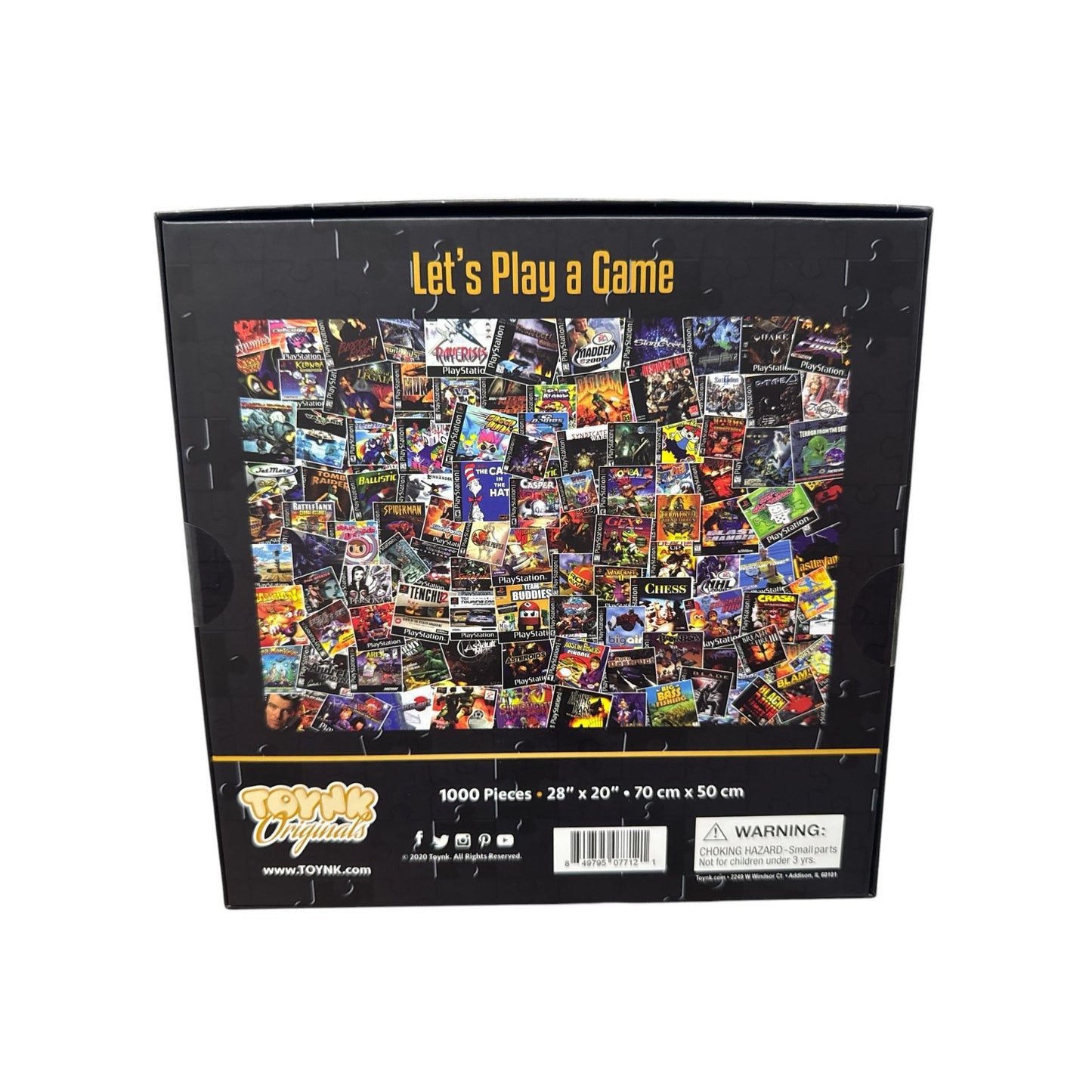 Let's Play A Game 1000-Piece Jigsaw Puzzle 28" x 20" Toynk Originals Ages 7+
