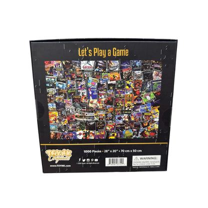 Let's Play A Game 1000-Piece Jigsaw Puzzle 28" x 20" Toynk Originals Ages 7+