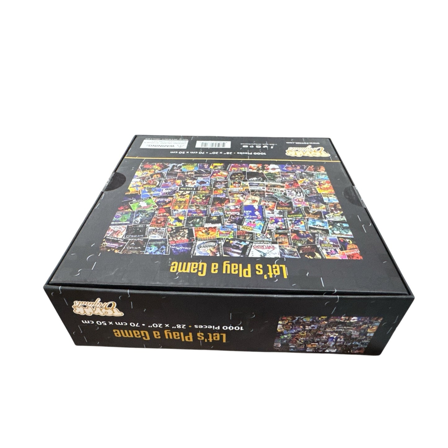 Let's Play A Game 1000-Piece Jigsaw Puzzle 28" x 20" Toynk Originals Ages 7+